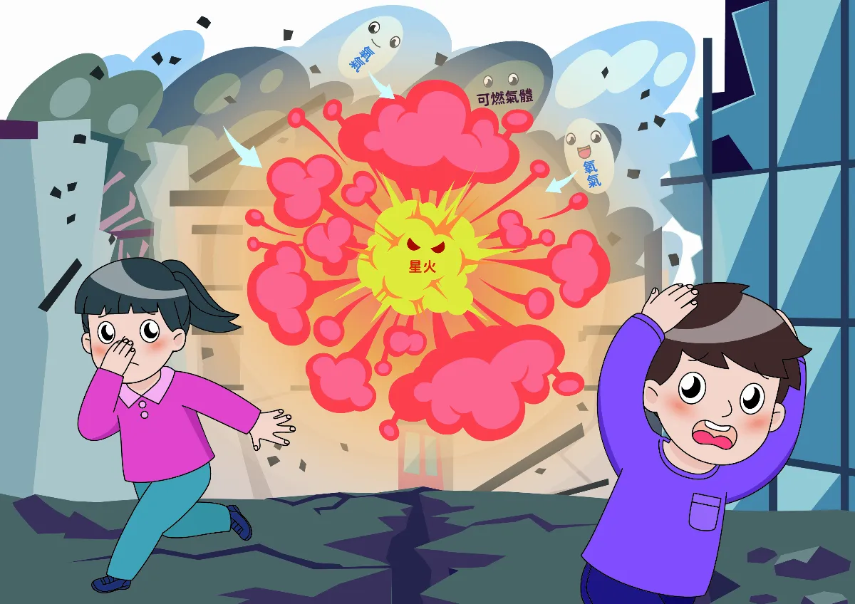 科學之眼論氣爆