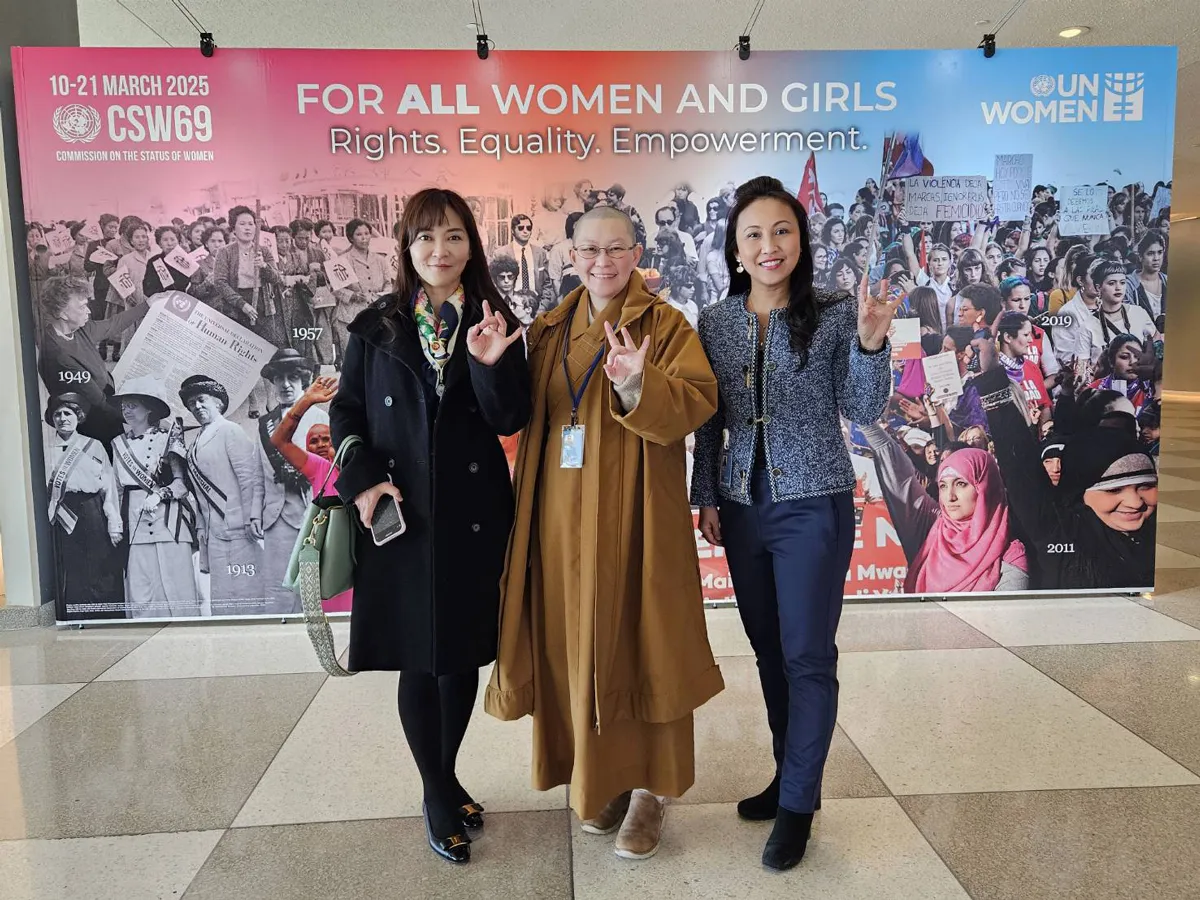 United Nations CSW69 Opening: BLIA Representatives Participated and Witnessed Global Gender Equality
