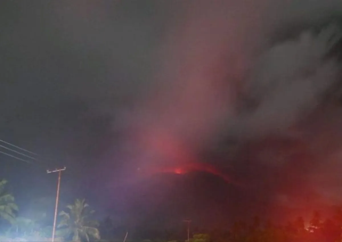 印尼火山大規模噴發 日本氣象廳：潮位無異常、沒有海嘯