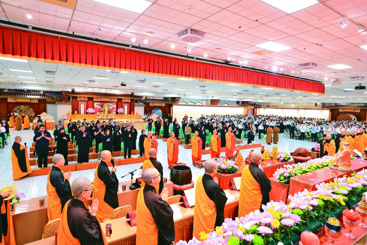辜嚴倬雲一生圓滿 佛光僧信祝禱
