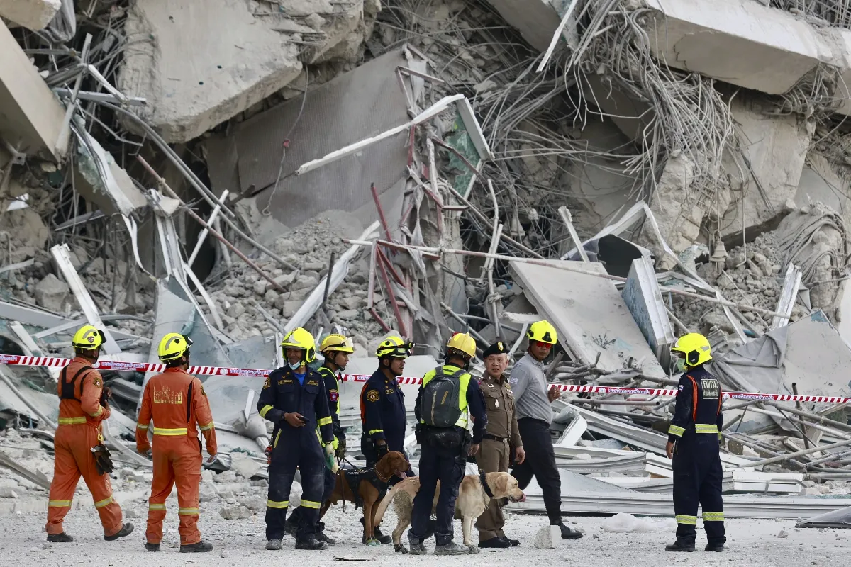 曼谷大樓震垮傷亡增 已知3死90人失蹤