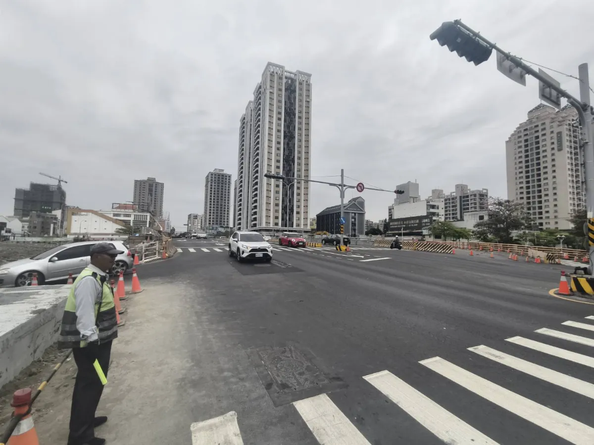 台17線南市臨安橋7至9日拆除便橋 請提前改道