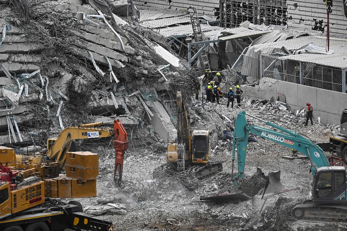 緬甸強震曼谷大樓塌 泰總理下令查中鐵十局工程建材