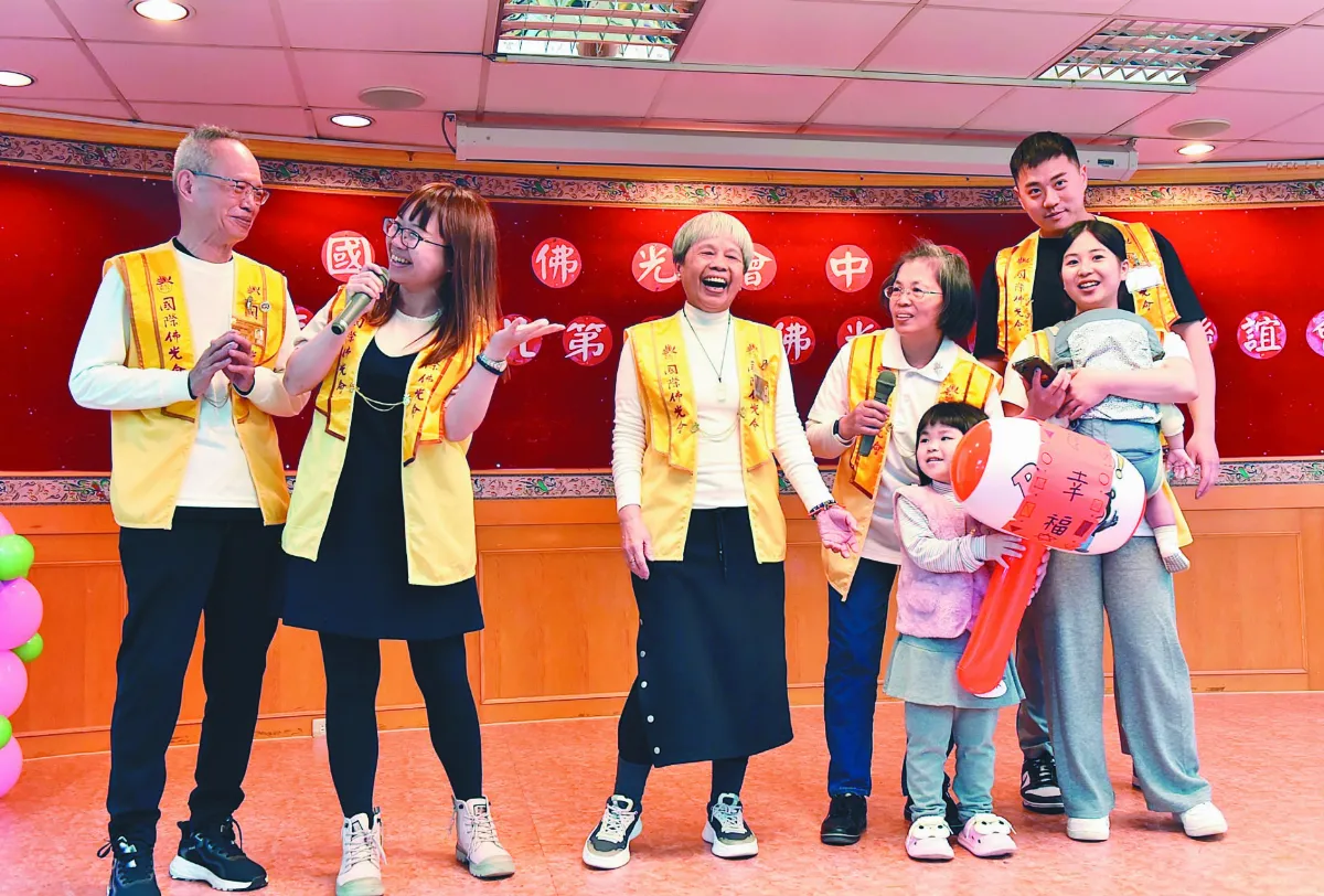台北道場佛光家庭聯誼 分享行佛體證