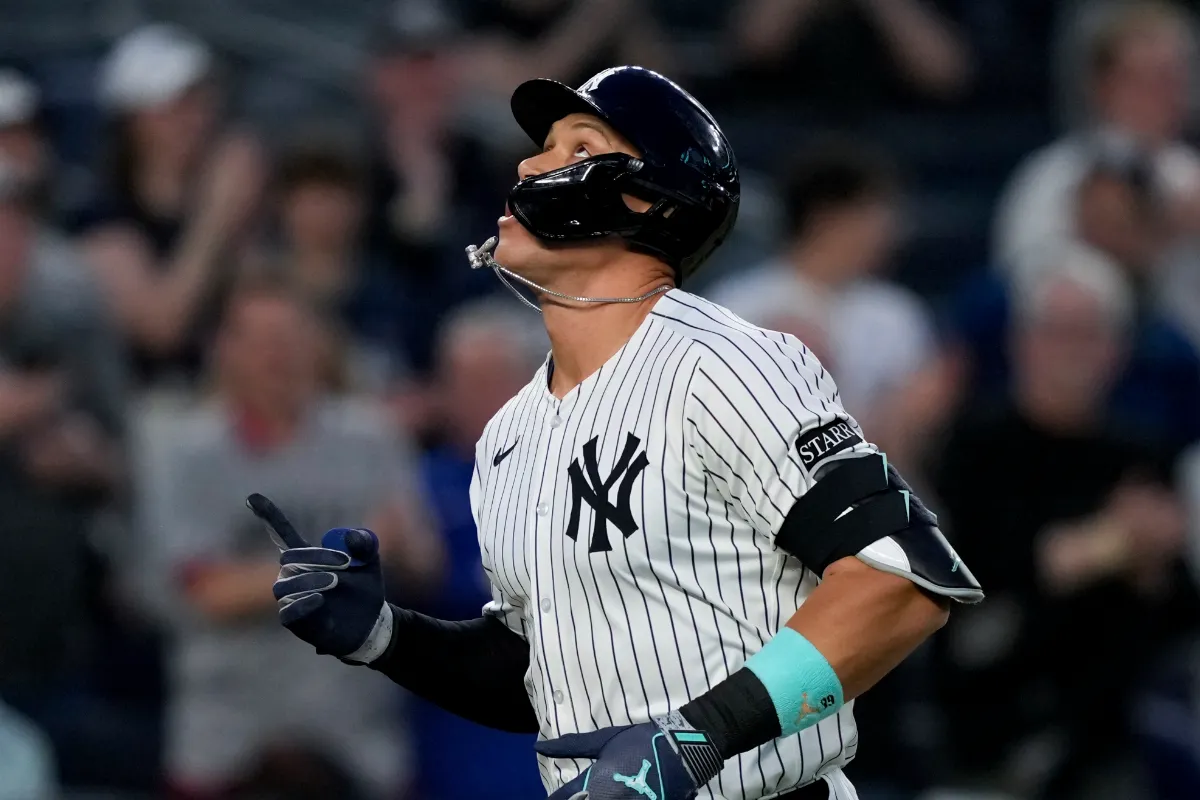 MLB／洋基開季6戰22轟 賈吉生涯999場長打破5百支