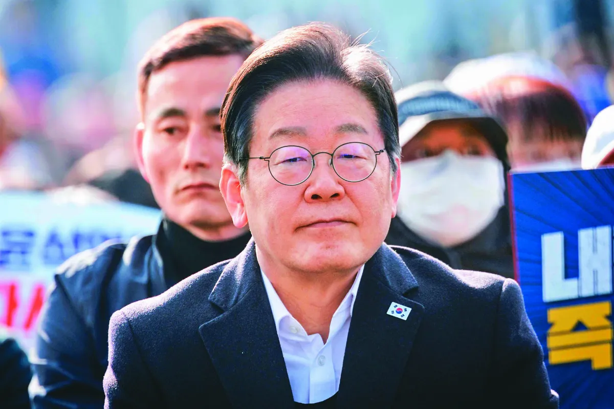 角逐南韓總統呼聲高 李在明大轉彎 擺脫親中形象