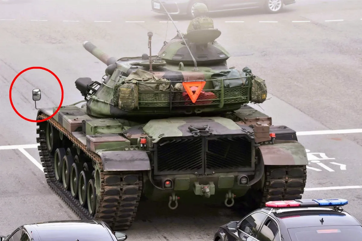 戰車安裝環景系統沒下文 備戰操演僅見M60A3加裝後照鏡 