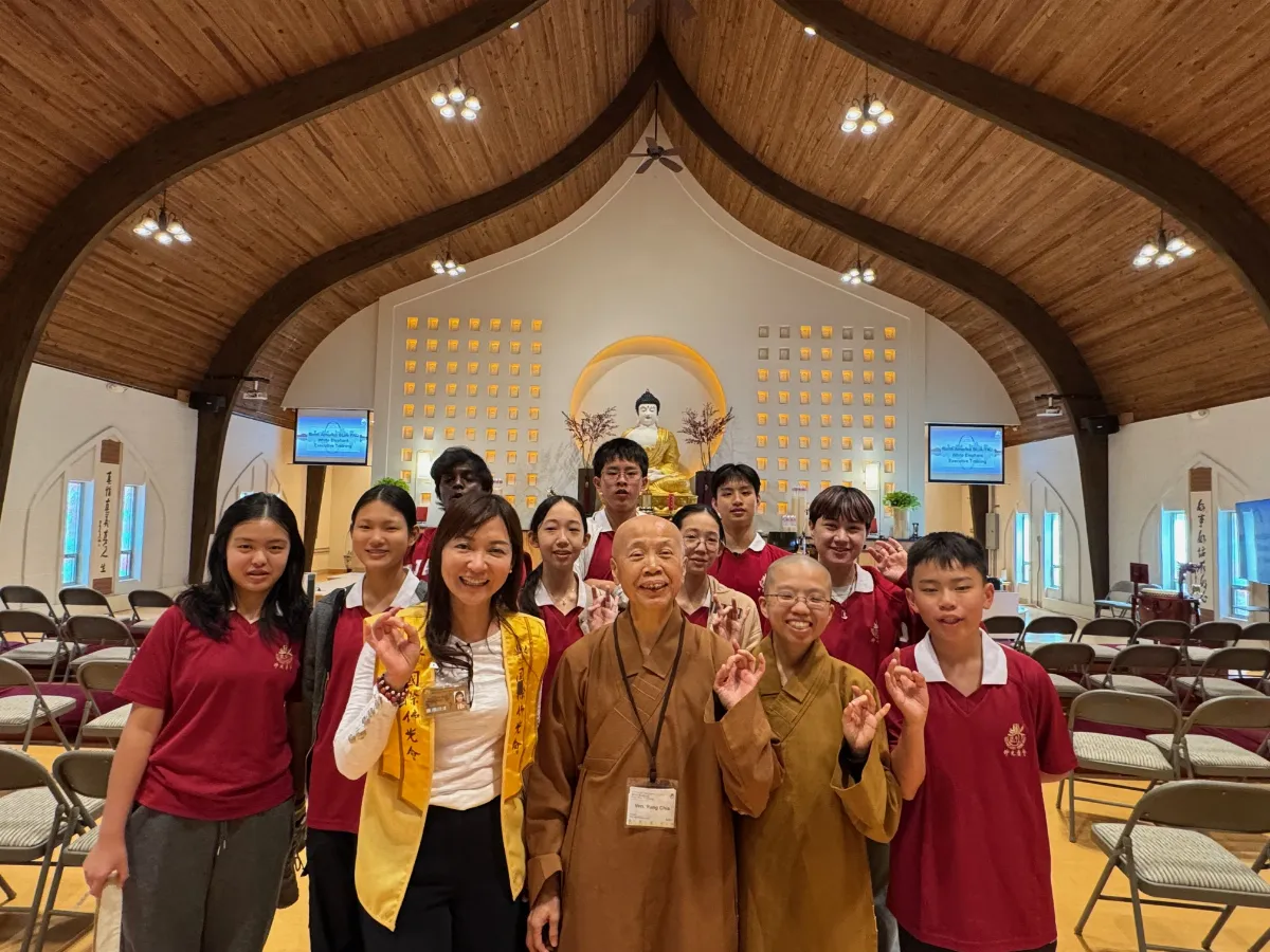 Xiang Yun Temple’s YAD Members Attended the White Elephant Leadership Training Camp