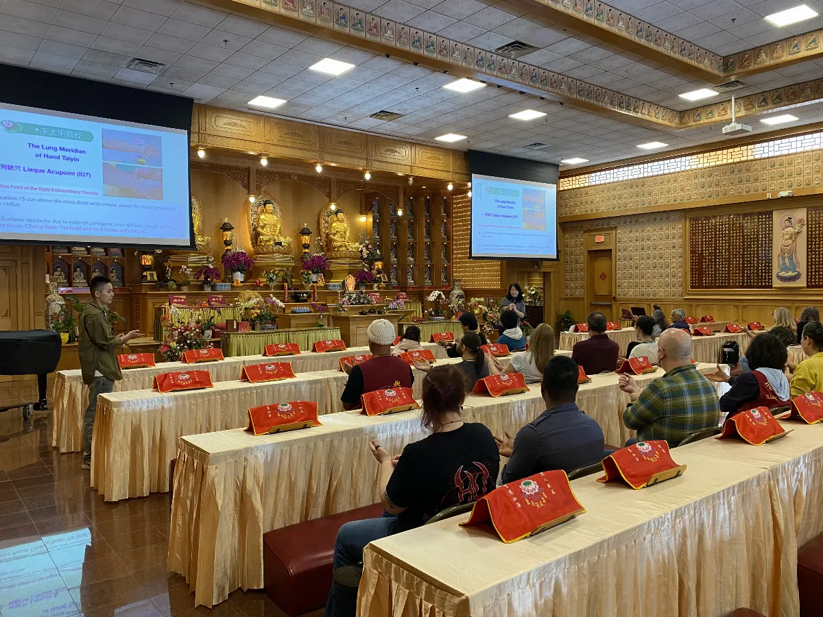 Xiangyun Temple in Austin Hosts Third Health Lecture