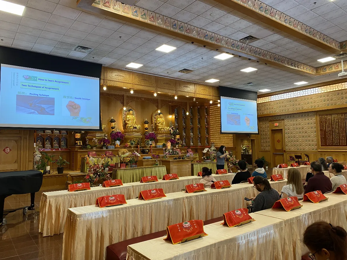 Xiangyun Temple in Austin Hosts Third Health Lecture