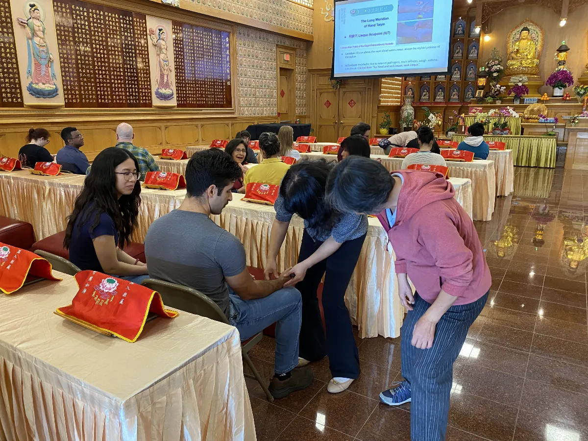 Xiangyun Temple in Austin Hosts Third Health Lecture