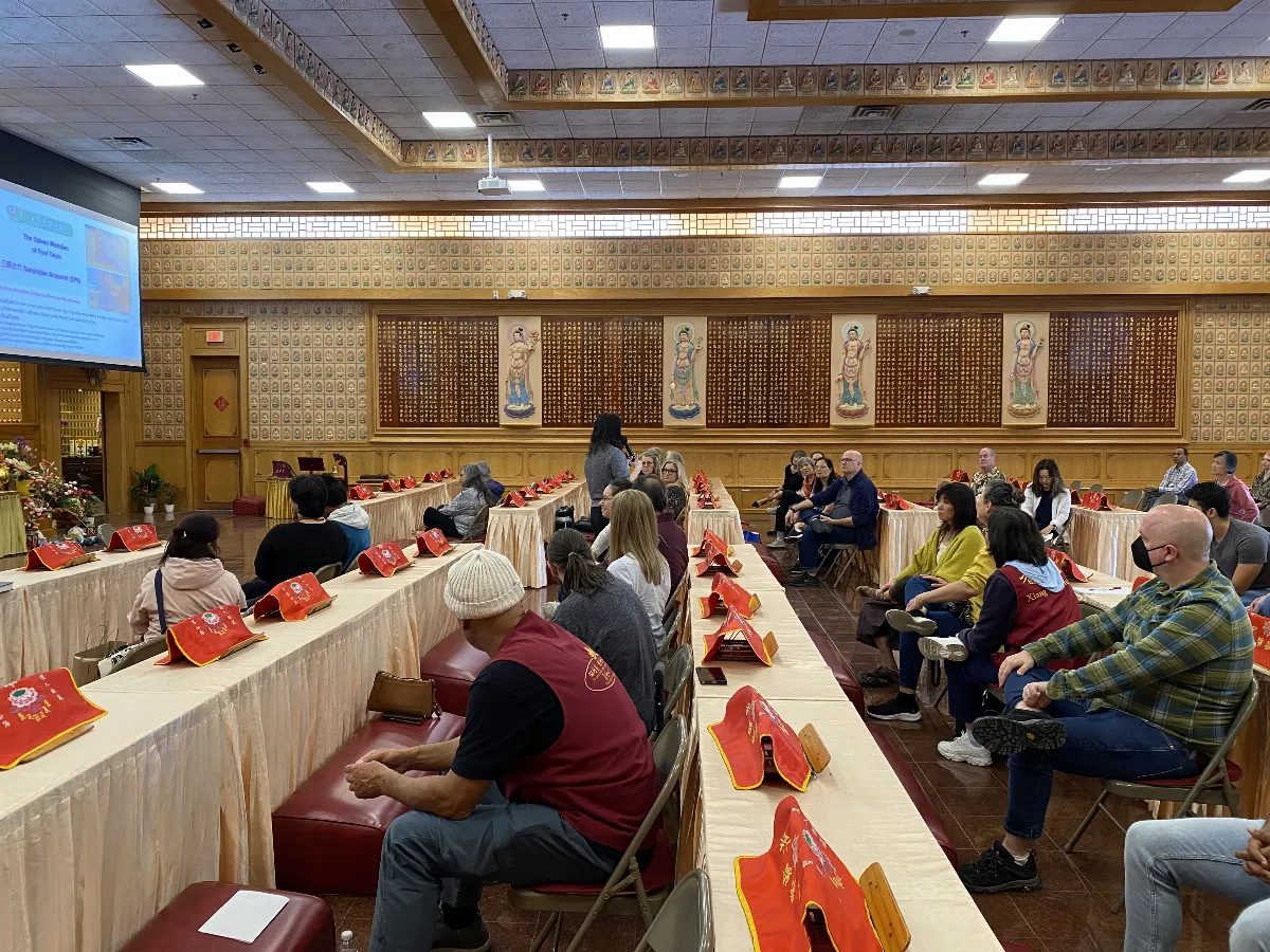 Xiangyun Temple in Austin Hosts Third Health Lecture