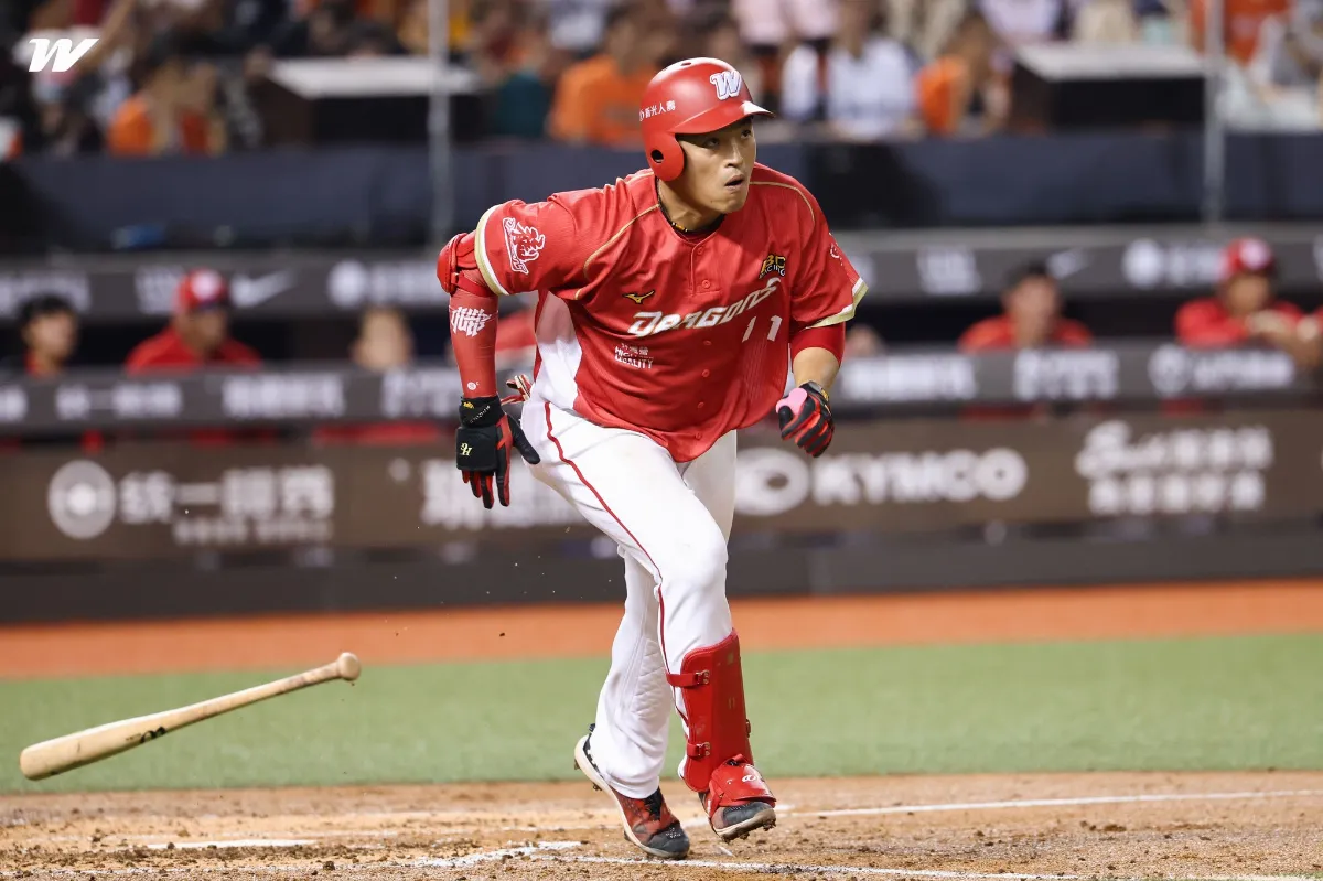 中職／朱育賢手肘發炎 賽前練習結束就醫檢查