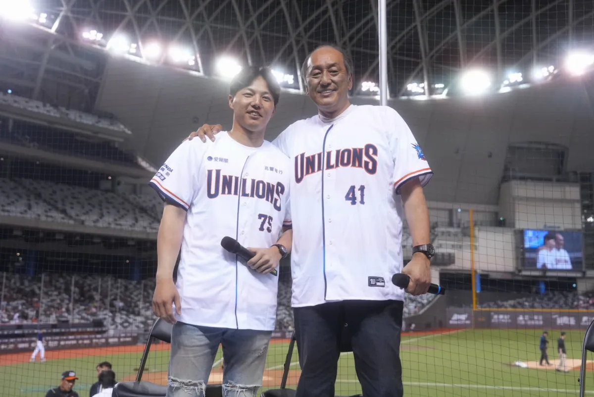 中職／渡邊久信初登大巨蛋 笑稱郭俊麟專投國際賽