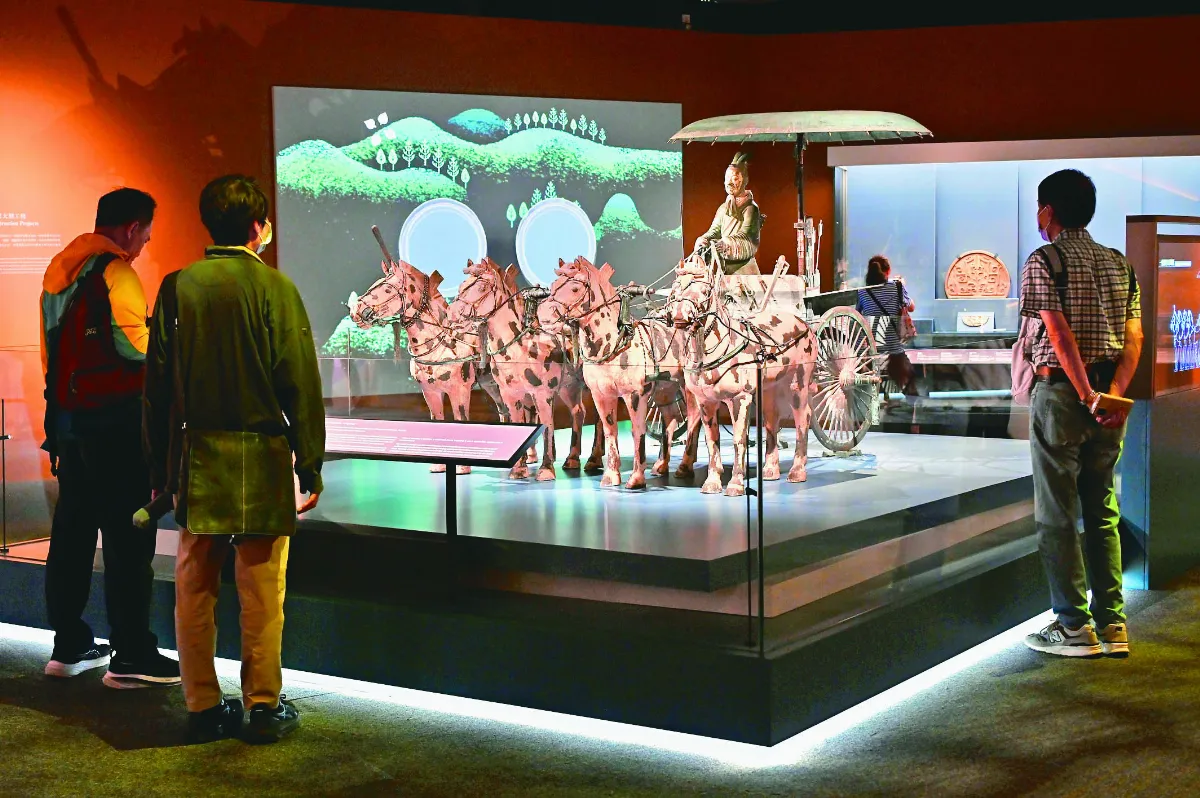 陝西秦漢文明展 在香港