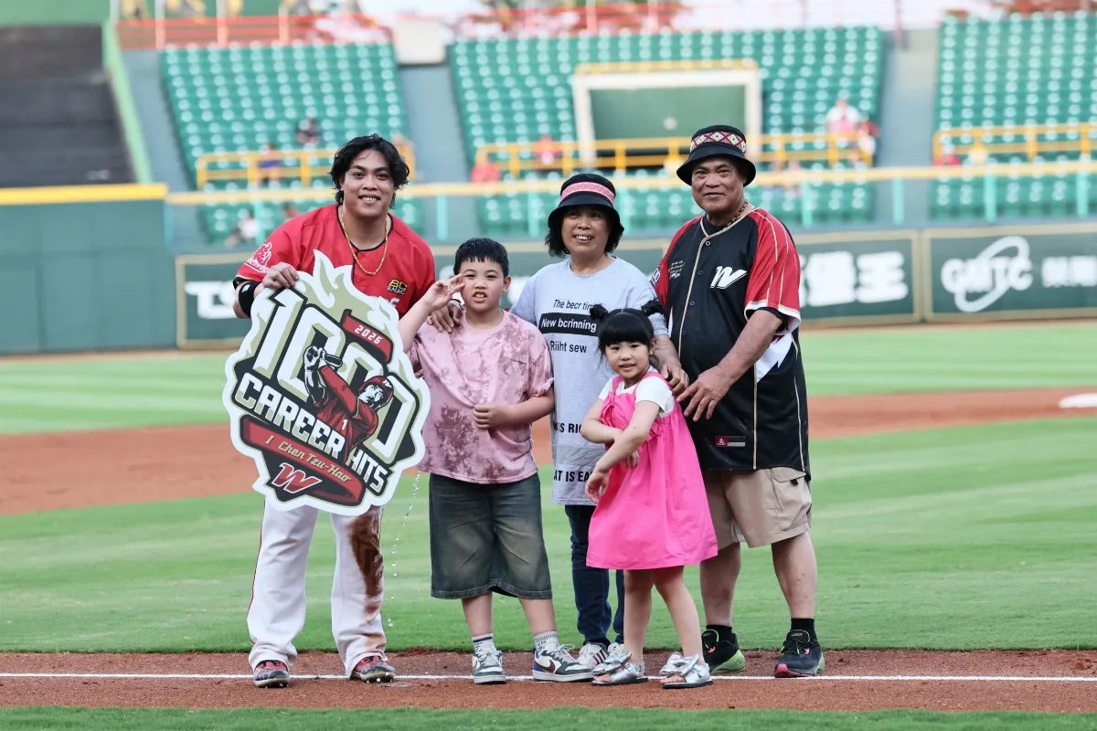 中職／千呼萬喚始出來 陳子豪千安澄清湖達陣