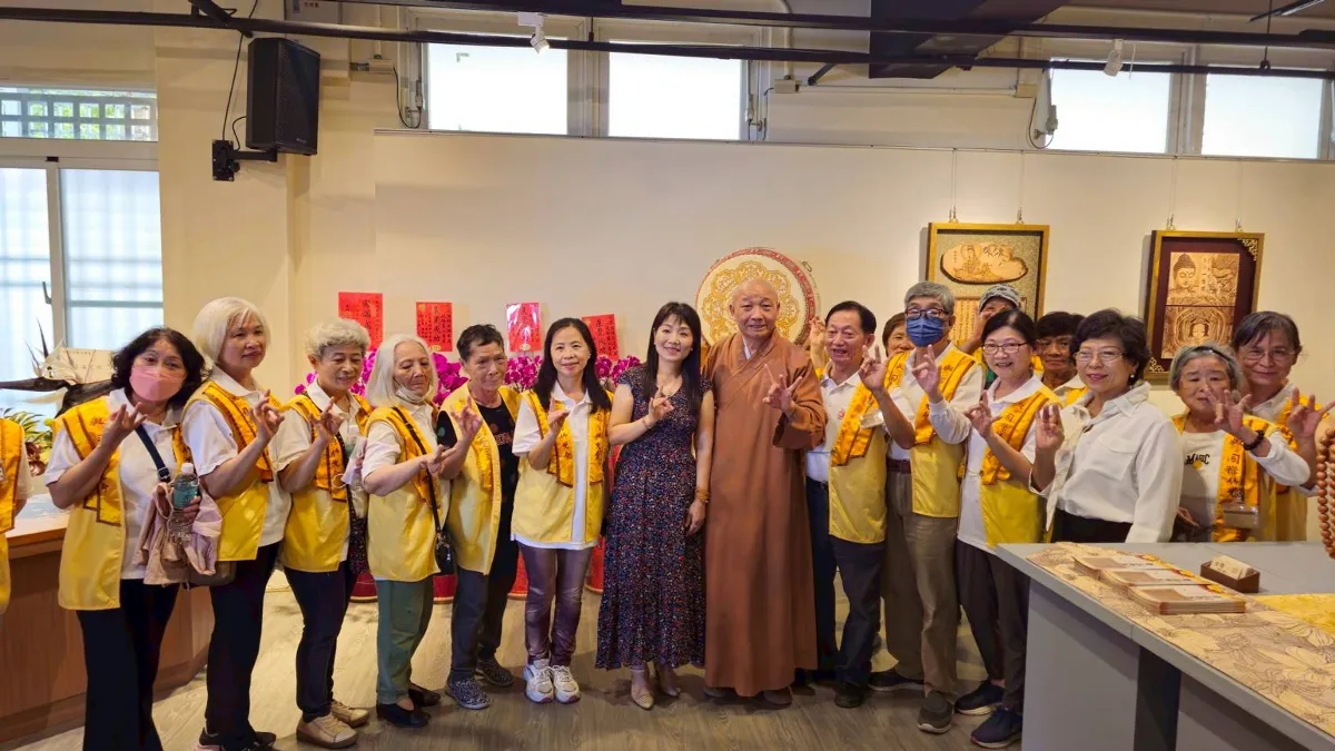 台東燒烙畫展開幕 金剛寺藝文禪撫慰人心