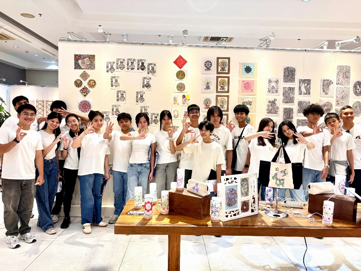 Ink, Imagination, and International Minds: Keys School Manila Visits the FGS Mabuhay Temple Art Gallery