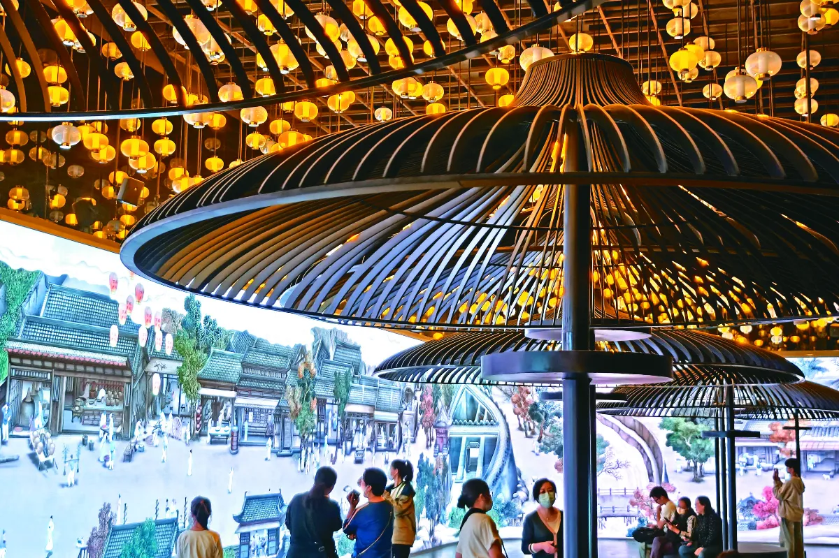 動態金陵圖趣事多