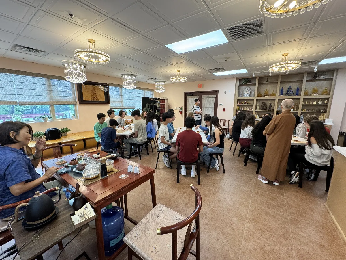 Visit to Xiang Yun Temple by LASA High School Students from Austin