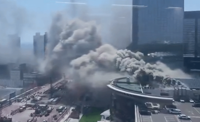 首爾地標COEX傳火警！2樓餐廳狂竄濃煙 