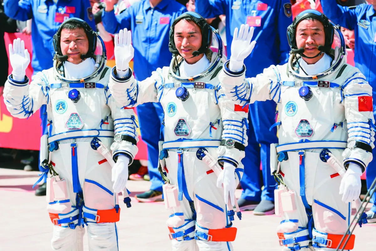 陸神20太空船 發射