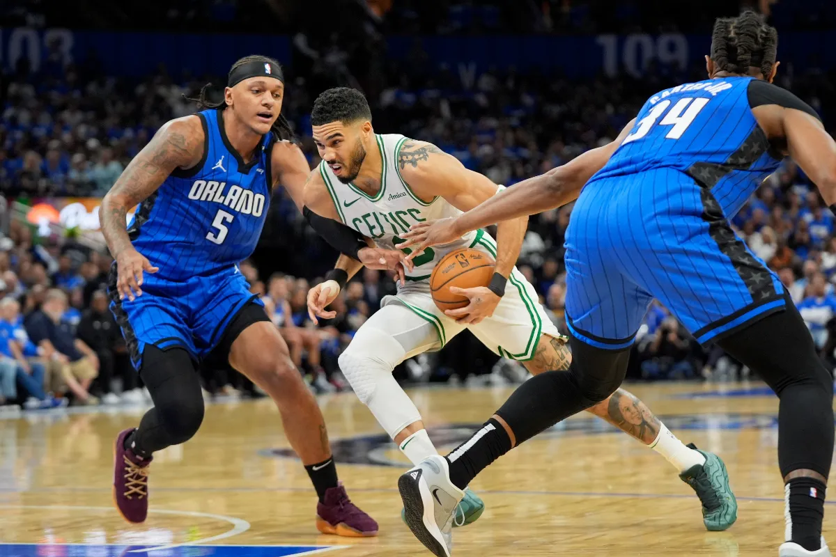 NBA／「雙槍」包辦一半分數 塞爾蒂克擊敗魔術聽牌