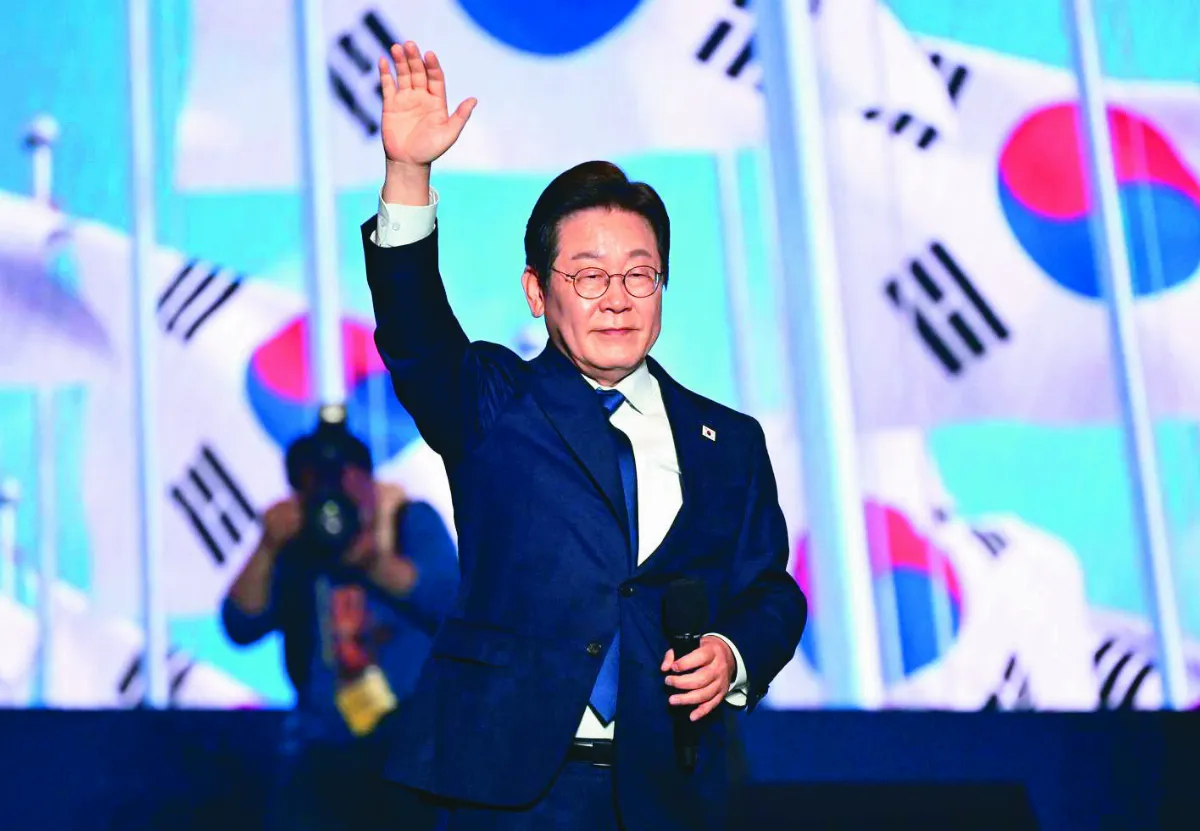 李在明壓倒勝 成韓民主黨總統候選人