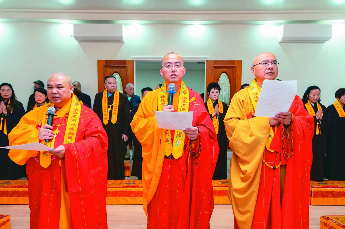 美國靈祇精舍落成開光 西來寺見證歷史