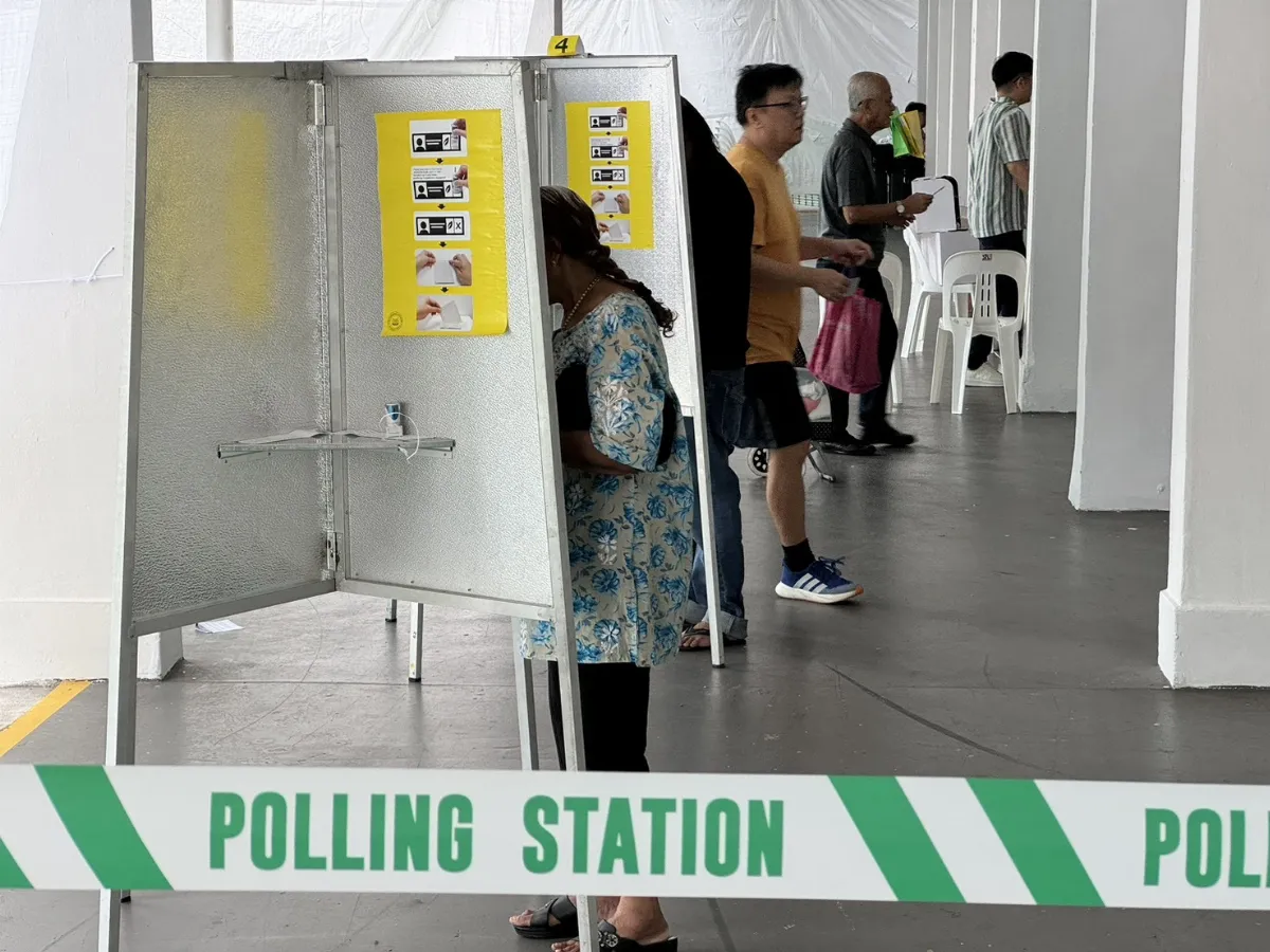 新加坡大選登場 逾260萬選民投票