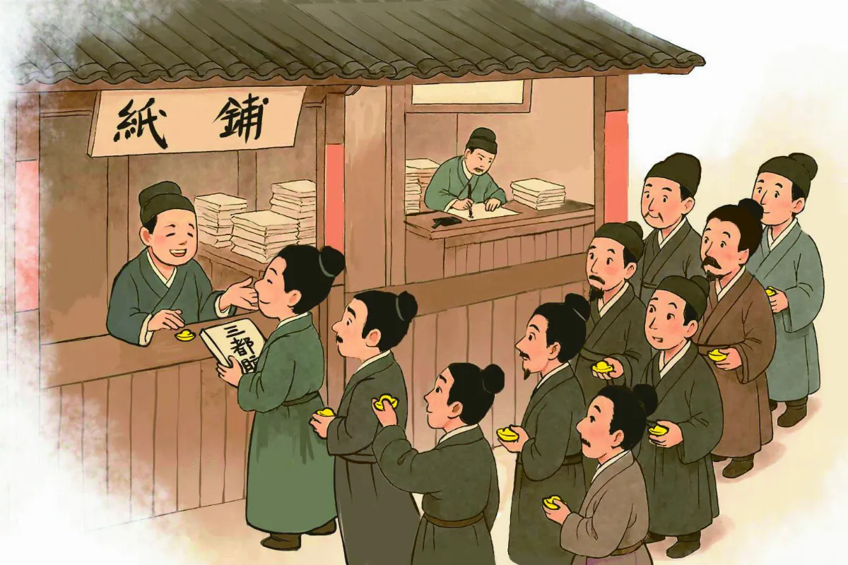 【陳老師說好故事】洛陽紙貴（上）