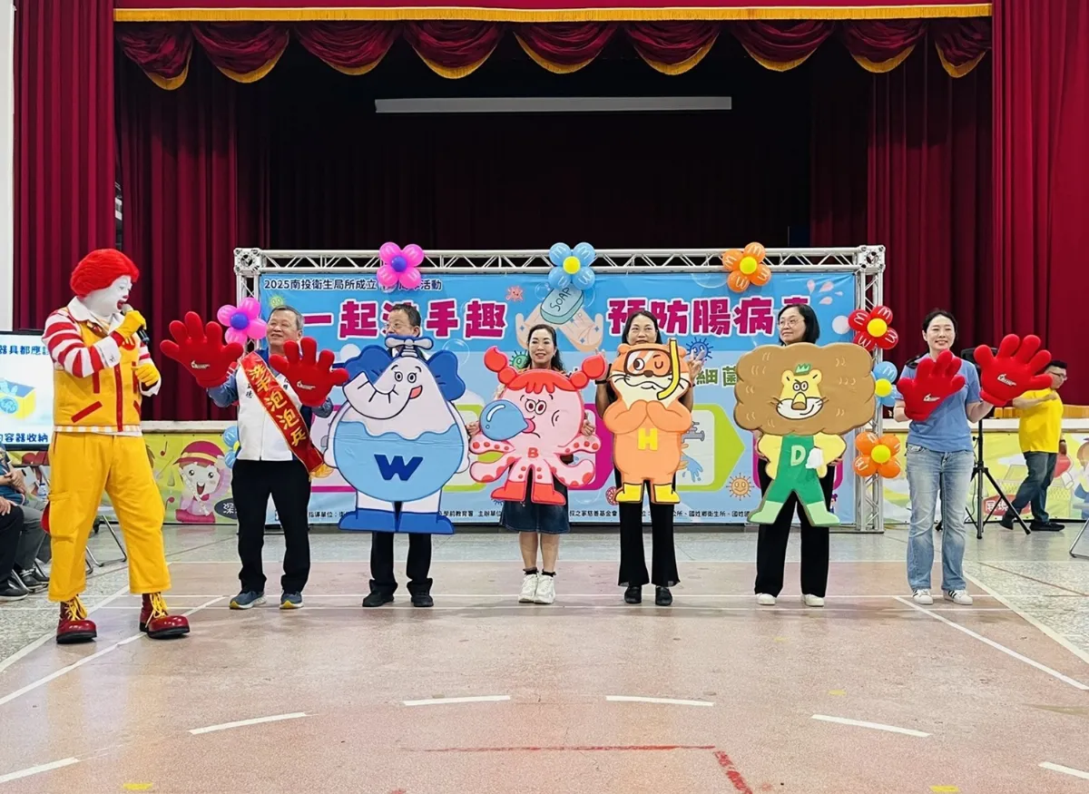 腸病毒高峰將至 教部帶領學童正確洗手防範