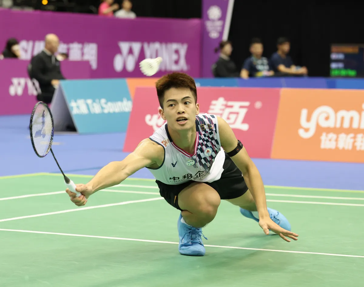 羽球／首輪地主男單冷門頻傳 戚又仁、李佳豪出局