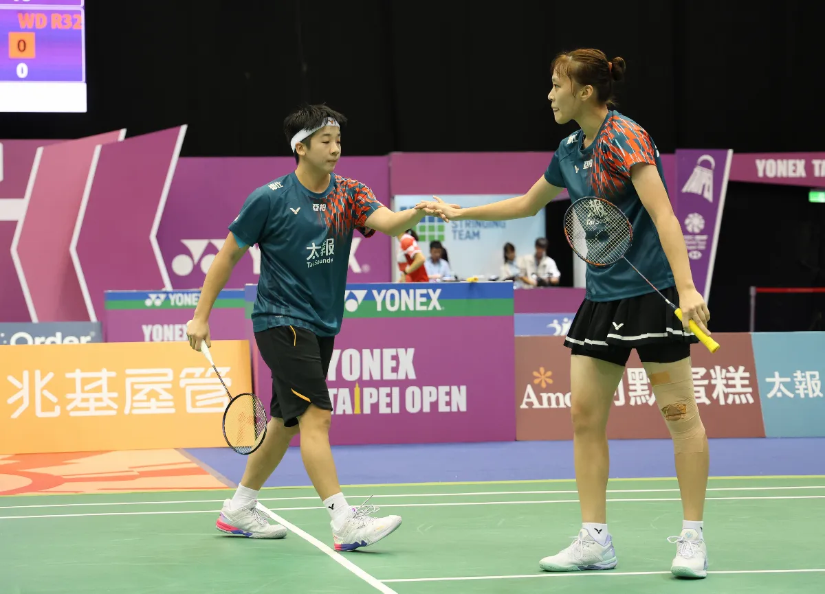 羽球／謝沛珊、洪恩慈闖首關 不在意扛頭號女雙 