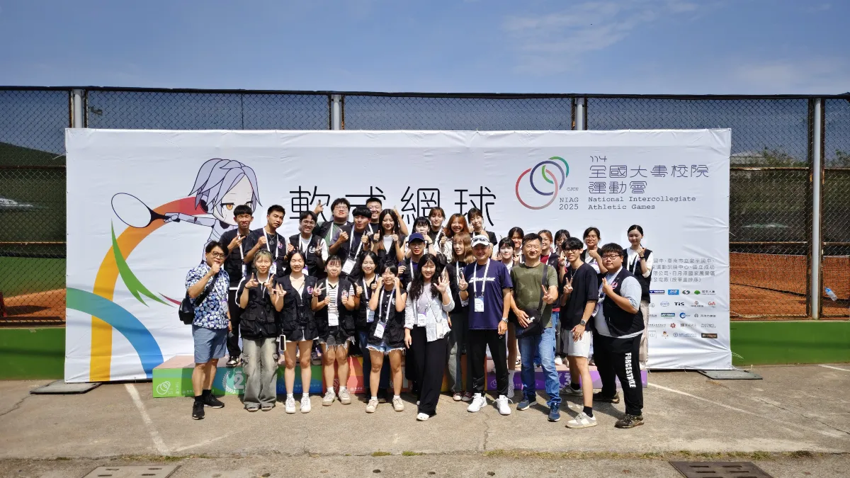轉播軟式網球賽事   南華大學傳播系專業力獲好評