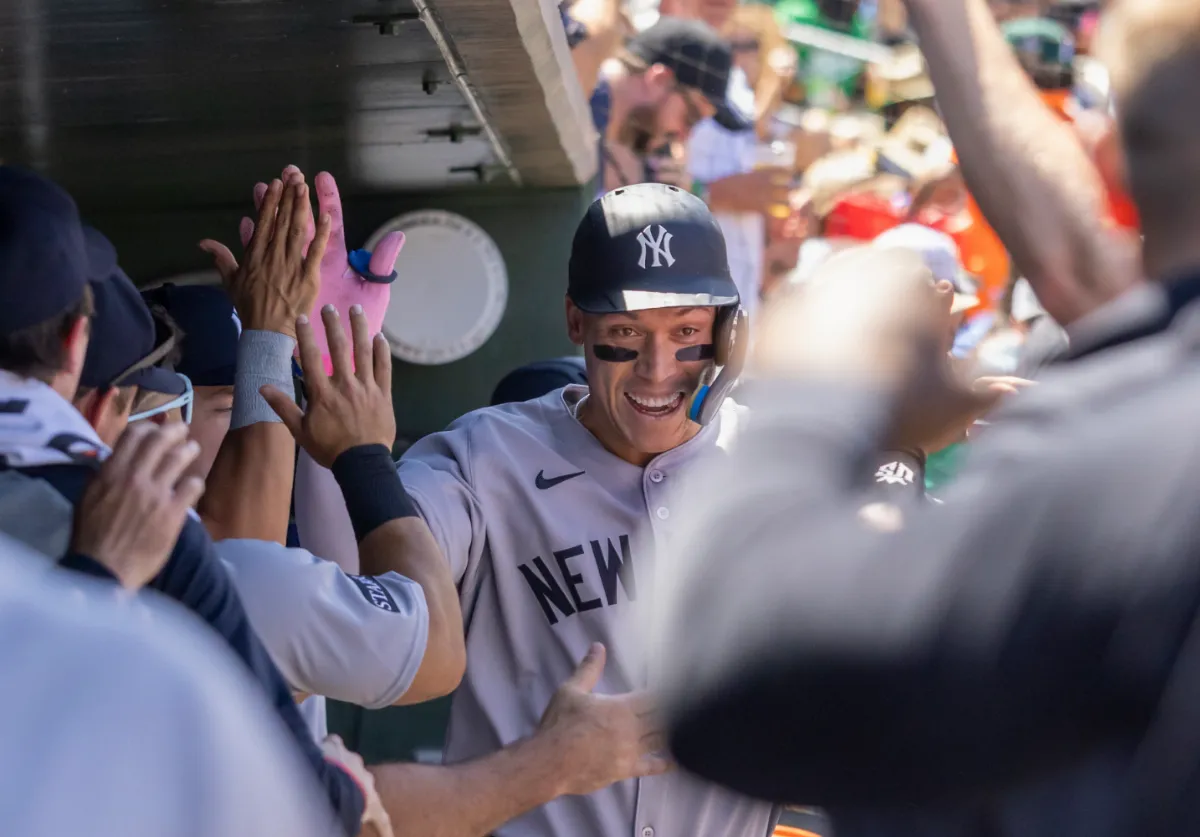 MLB／賈吉返鄉雙響登頂 不敵運動家開「基魯閣」