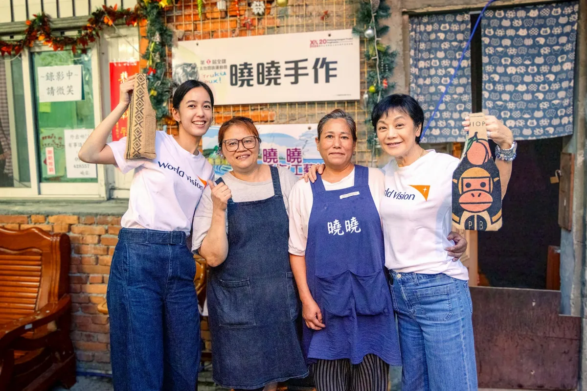 張艾嘉、陳庭妮合體代言 邀你響應飢餓三十