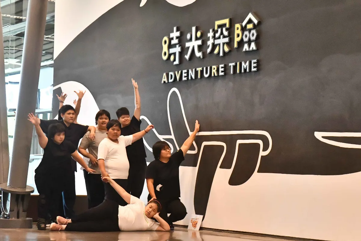 融入台史博空間 蘆葦青年用聲音和音樂共創表演