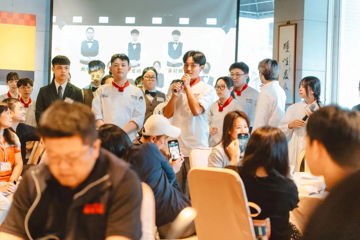 開平餐飲畢展除了秀廚藝 學生還展現專案執行能力 