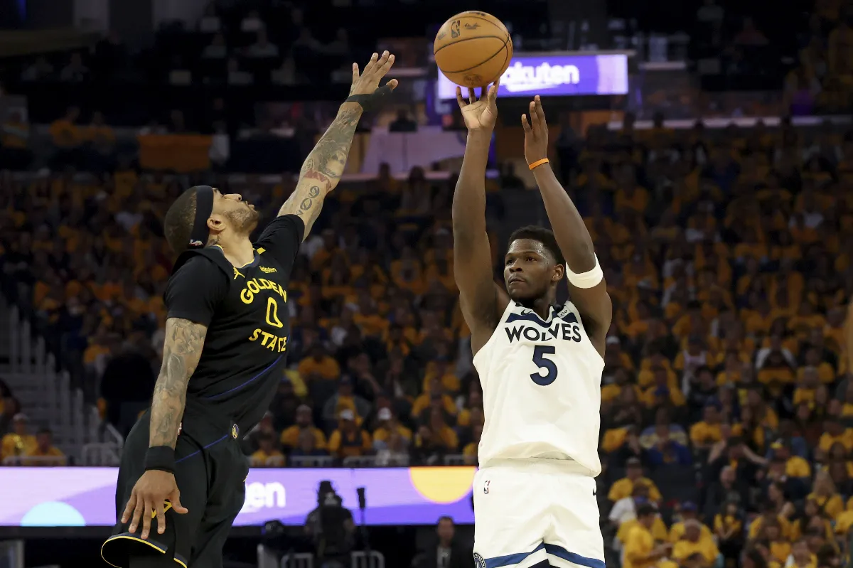 NBA／愛德華第3節爆發 灰狼3連勝勇士搶先聽牌