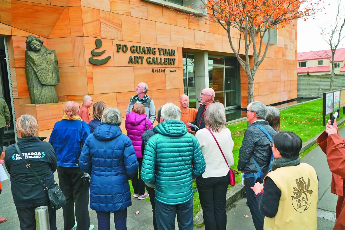 紐西蘭南島佛光山 四度獲評優良建築