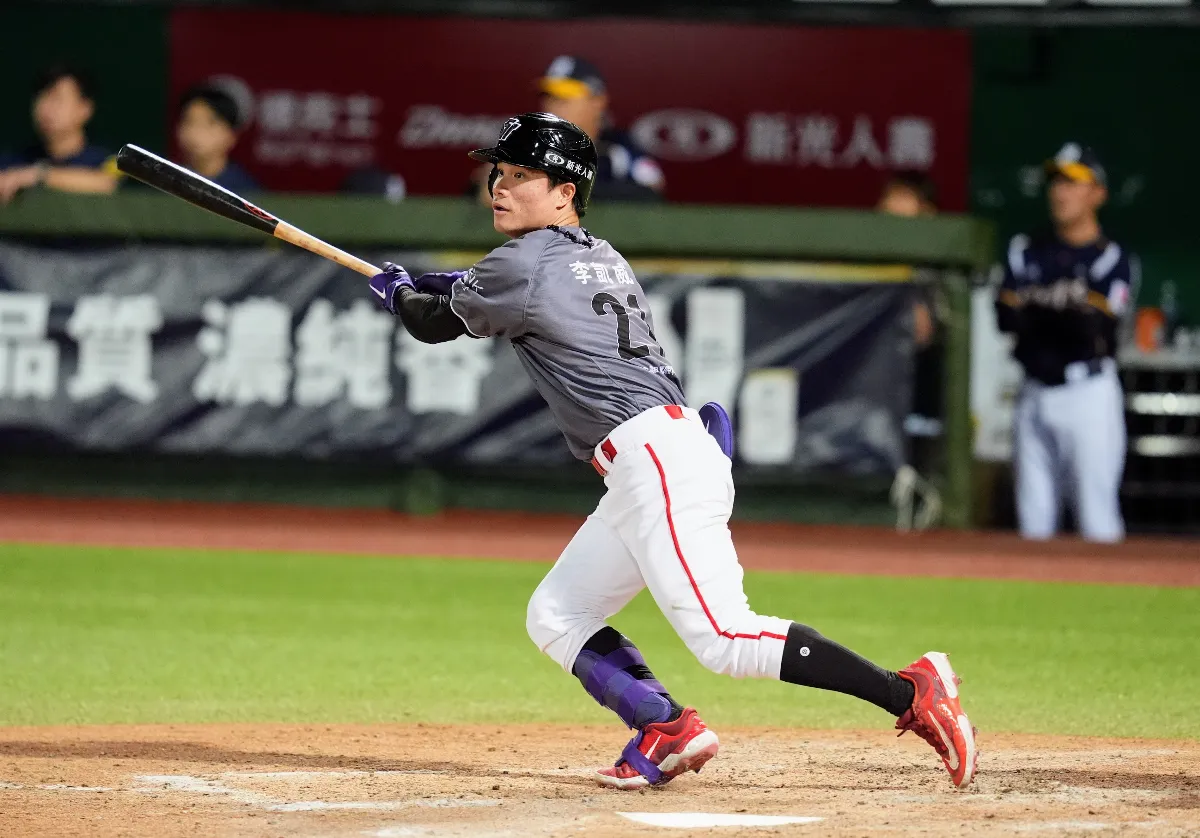 中職／張仁瑋生涯首轟 龍隊強投豪打仍勝出