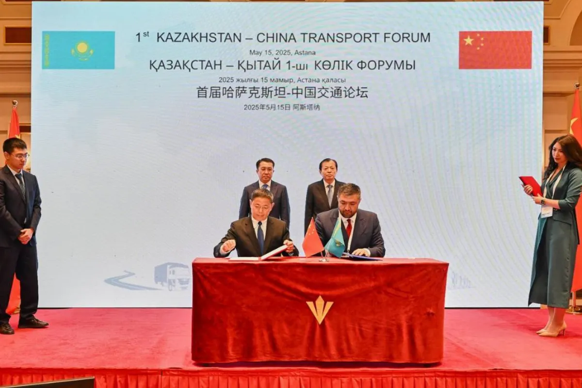 布局中亞 陸交長訪哈薩克研議打造「中俄哈中轉走廊」