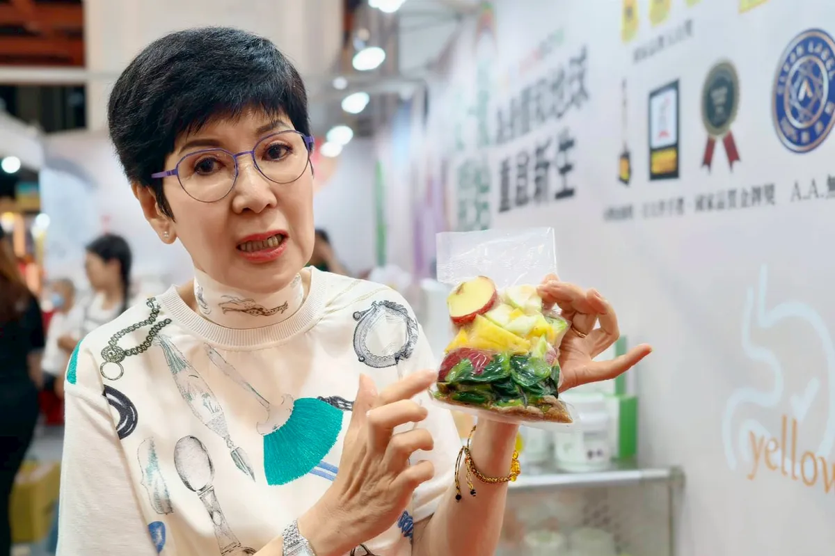 蔬食文化節／陳月卿推廣綠拿鐵 開啟身體自癒力