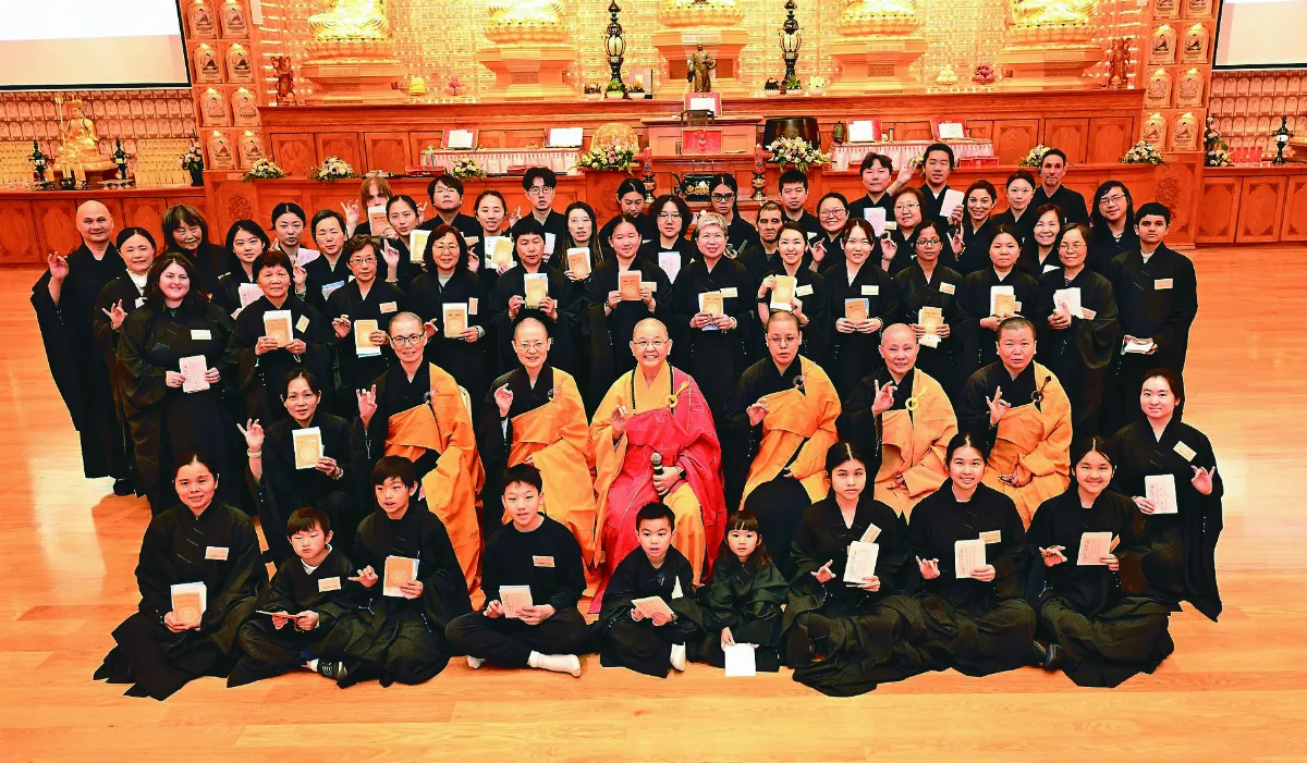 多倫多佛光山皈依典禮 弘法本土化有成