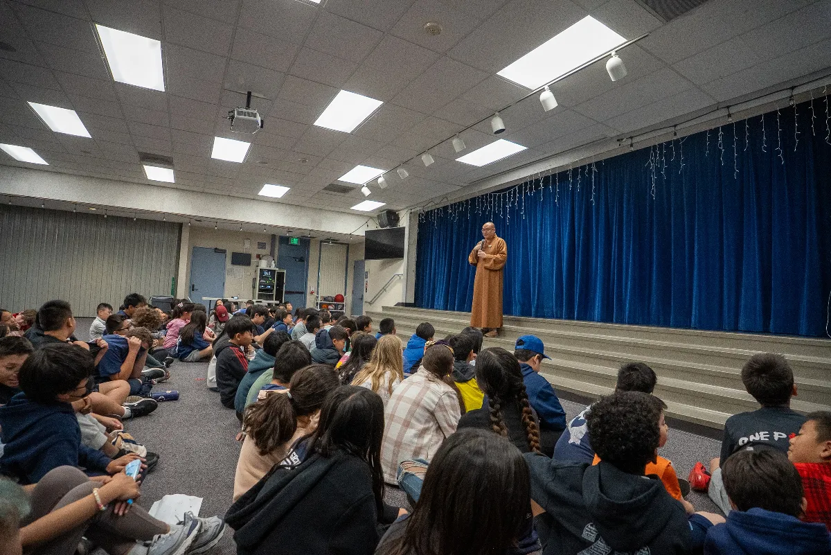 Hsi Lai Temple Promotes Earth Day Education with Succulents Sharing the “Three Acts of Goodness”