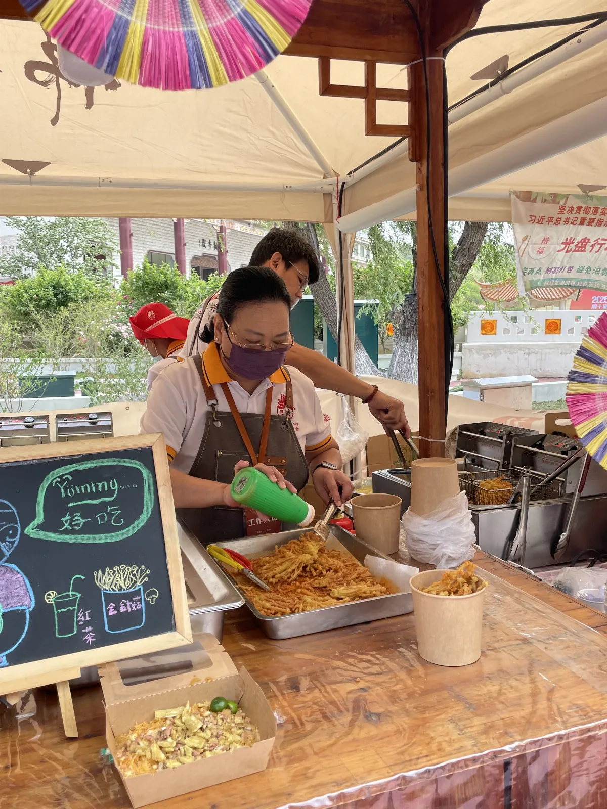 Yixing Dajue Temple Vegetarian Expo: Fo Guang Shan Mabuhay Temple Promotes Filipino-Style Vegetarian Flavors