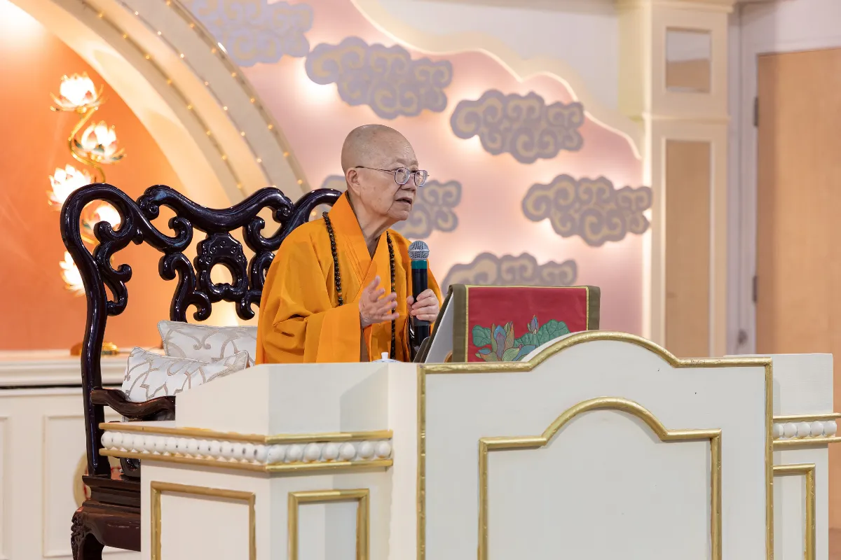 Young Devotees Inspired to Uphold the Dharma at Hsi Lai Temple’s Triple Gem Refuge and Five Precepts Ceremony