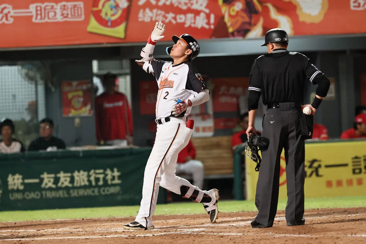 中職／林子豪3分砲定調 獅拉開2.5場勝差