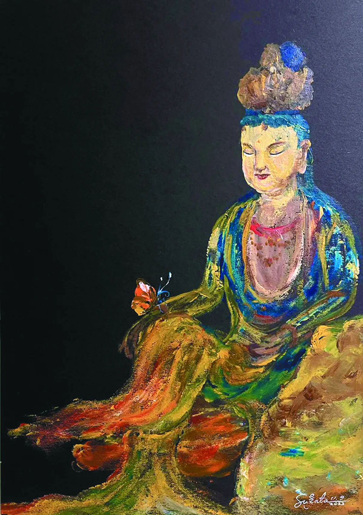 【心無界‧走入夢中佛的藝境──蔡宜璇創作展】 夢中見佛